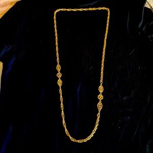 Loft 18” gold tone necklace